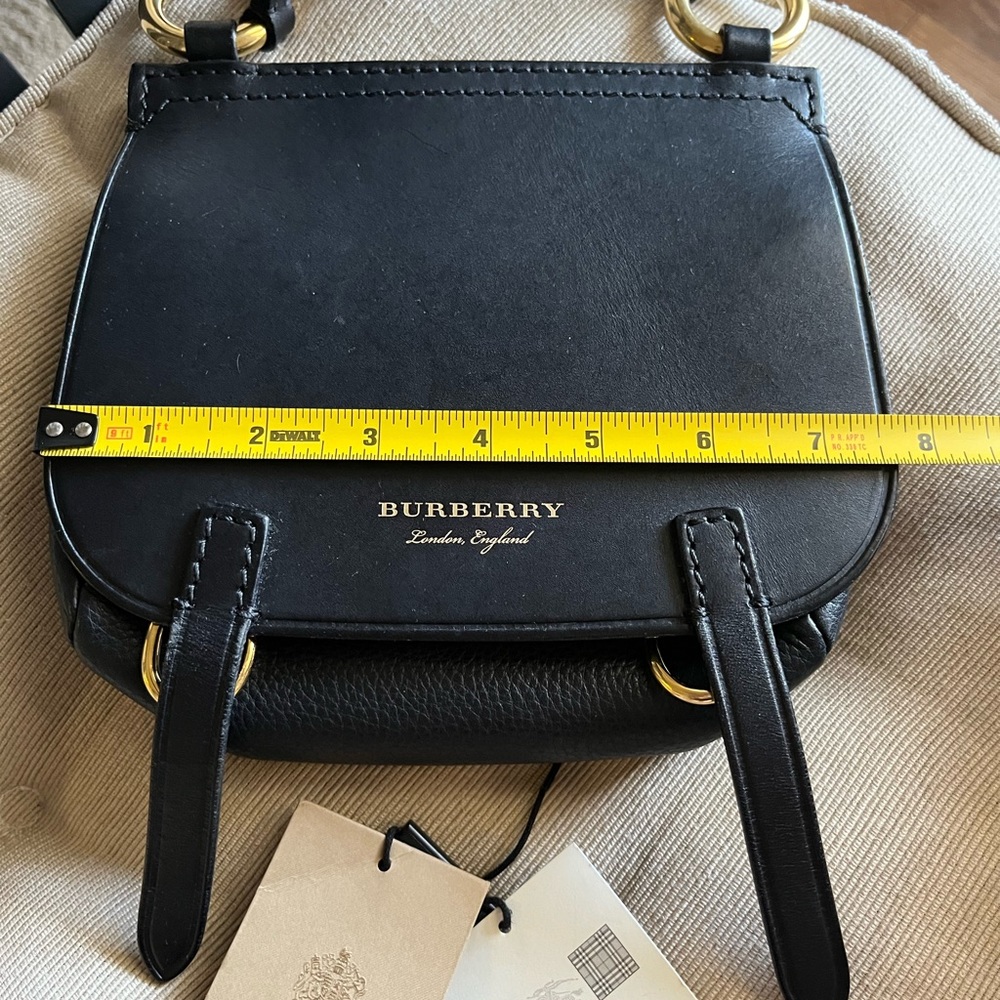 SOLD Like New Burberry Bridle Saddle Bag - Picture 9 of 13